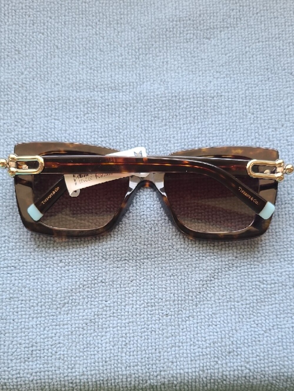 New & Authentic Tiffany Sunglasses Model TF 4199, Tortoise, 53-18-140 , - Picture 3 of 4